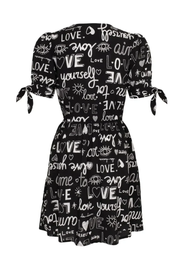 Hell Bunny Dresses>Love Yourself Mini Dress Black