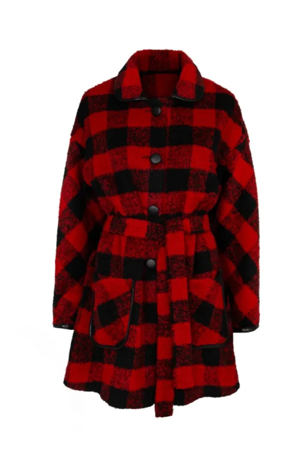 Hell Bunny Coats & Jackets | Coats & Jackets>Manhattan Coat Black/Red