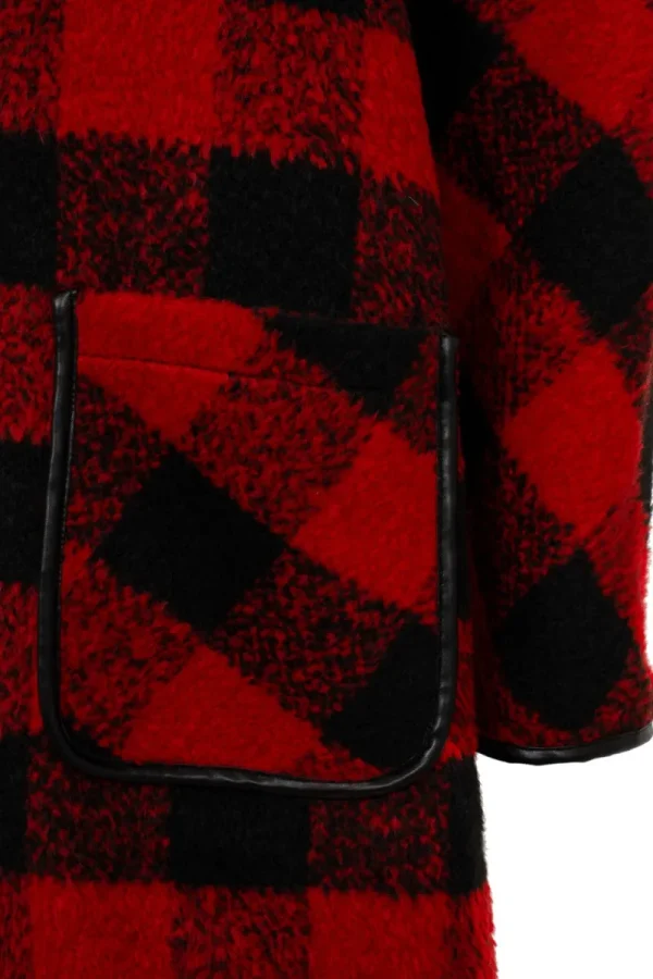 Hell Bunny Coats & Jackets | Coats & Jackets>Manhattan Coat Black/Red