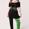 Hell Bunny Trousers & Shorts | Trousers & Shorts>Mason Tousers Green