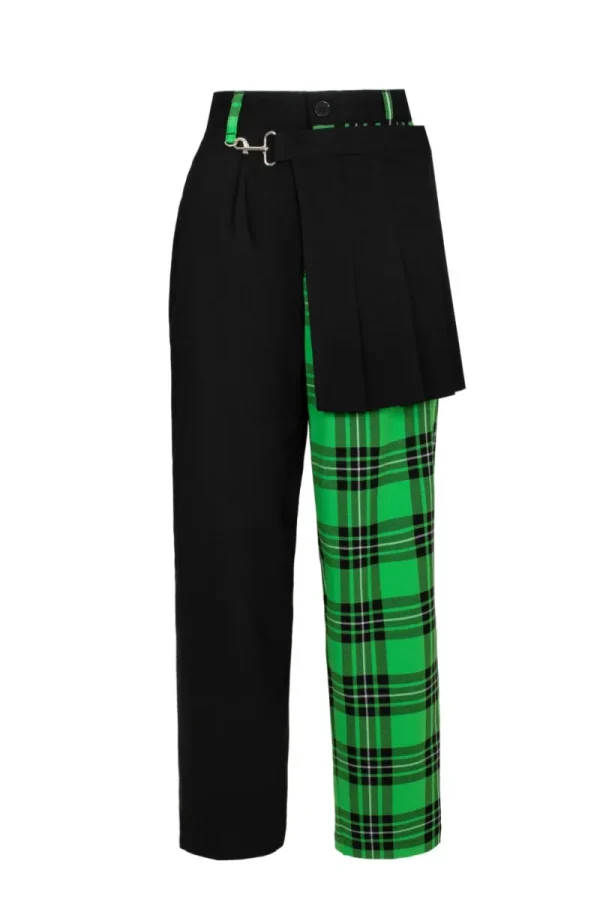 Hell Bunny Trousers & Shorts | Trousers & Shorts>Mason Tousers Green