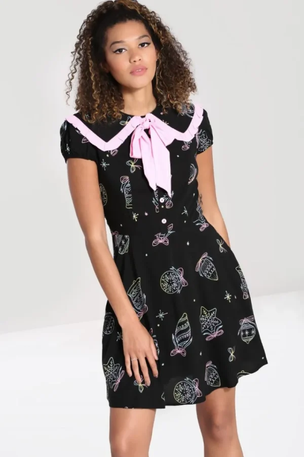 Hell Bunny Dresses | Dresses>Merry Mini Dress Black