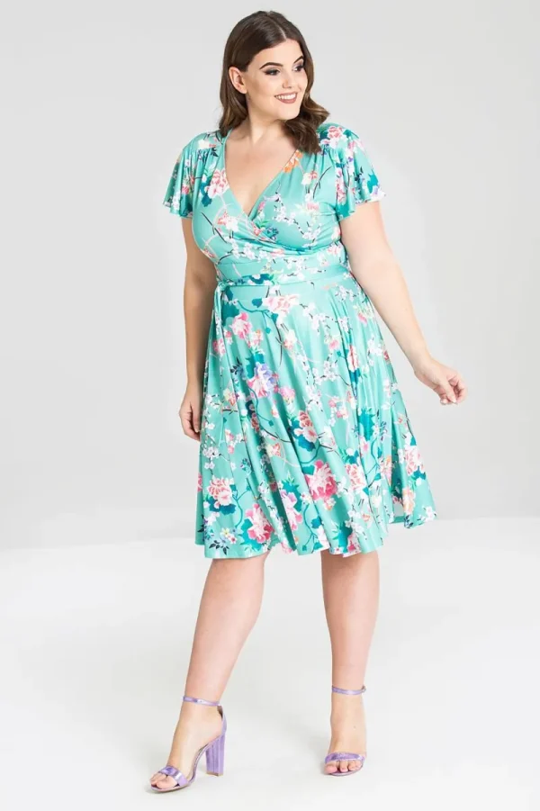 Hell Bunny Dresses | Vintage Dresses>Midori Dress Mint