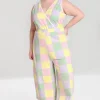 Hell Bunny Loungewear>Mila Jumpsuit MultiColour