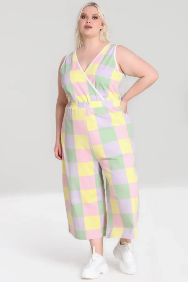 Hell Bunny Loungewear>Mila Jumpsuit MultiColour