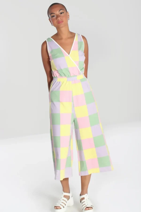 Hell Bunny Loungewear>Mila Jumpsuit MultiColour