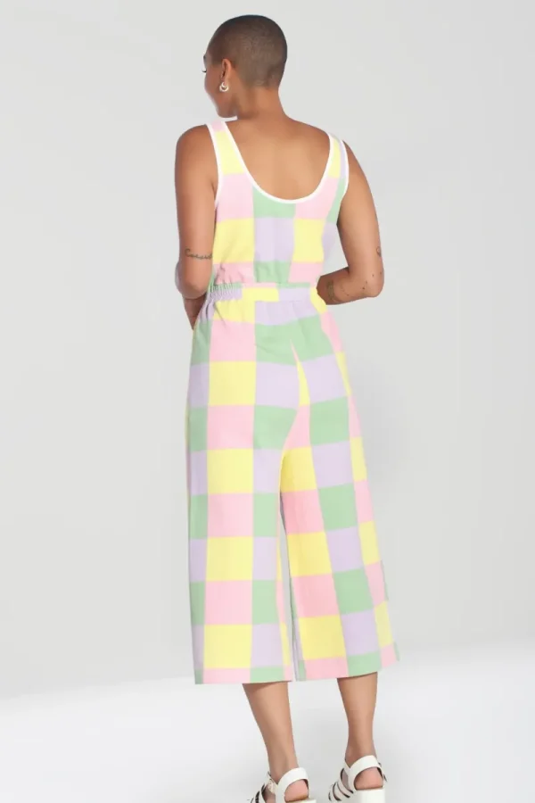 Hell Bunny Loungewear>Mila Jumpsuit MultiColour