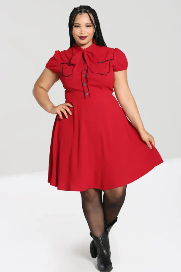 Hell Bunny Dresses | Dresses>Millie Dress Red