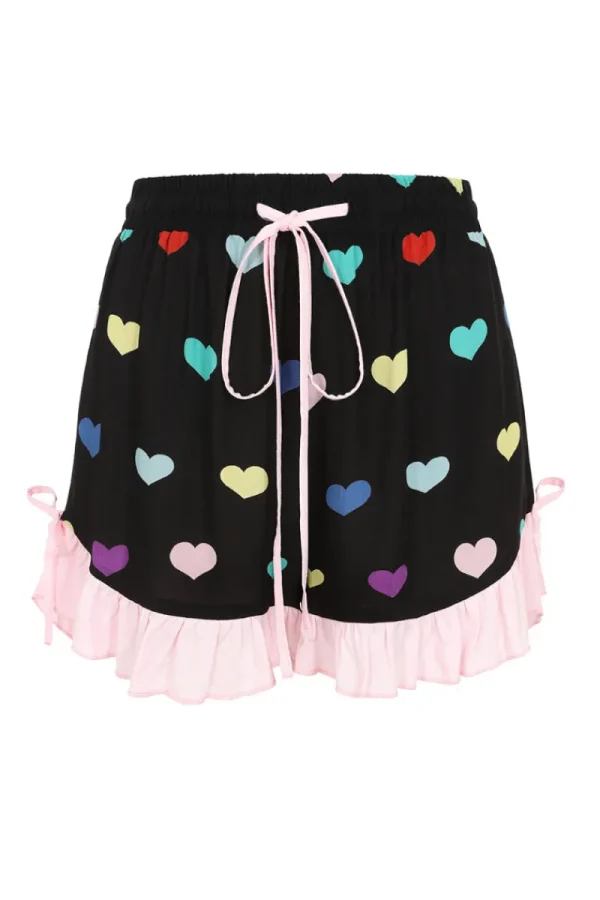 Hell Bunny Trousers & Shorts | Trousers & Shorts>Mimi Shorts Black