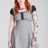 Hell Bunny Dresses | Dresses>Mina Mini Dress Grey