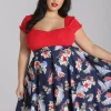 Hell Bunny Skirts | Skirts>Misa Skirt Navy