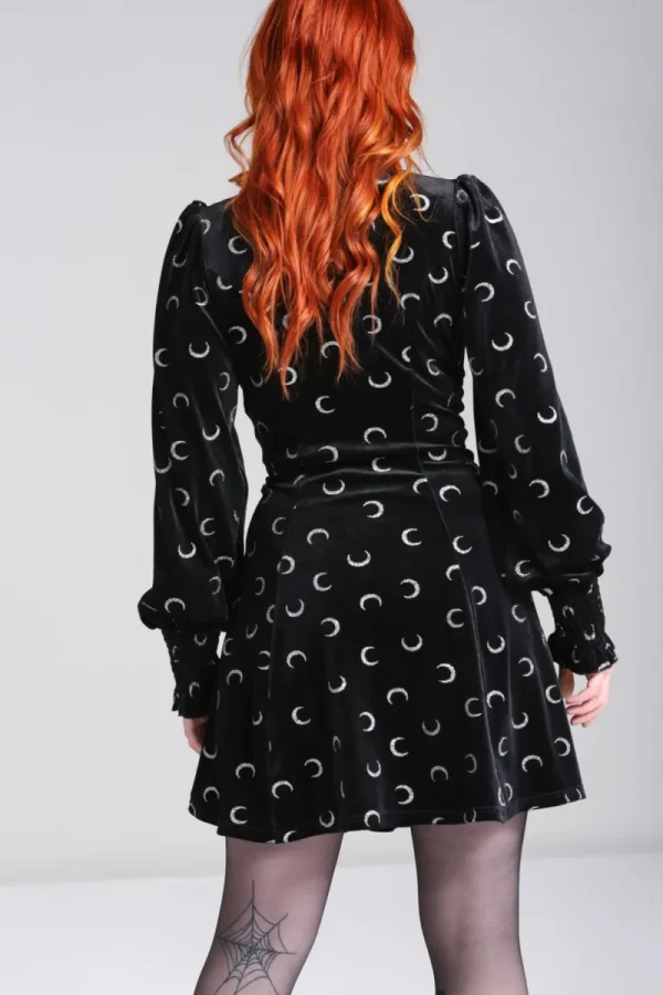 Hell Bunny Mini Dresses | Dresses>Misty Moon Dress Black