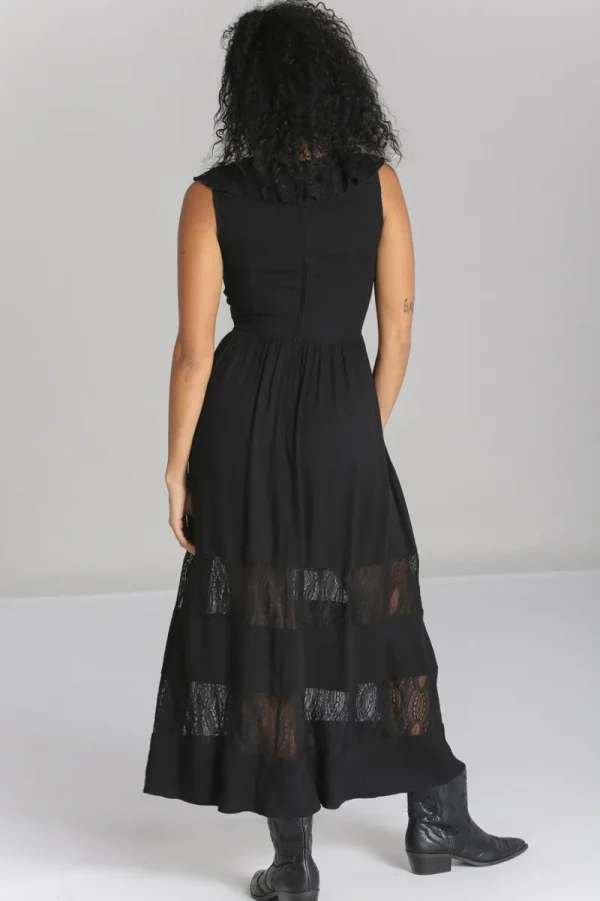 Hell Bunny Dresses | Maxi Dresses>Mortem Maxi Dress Black