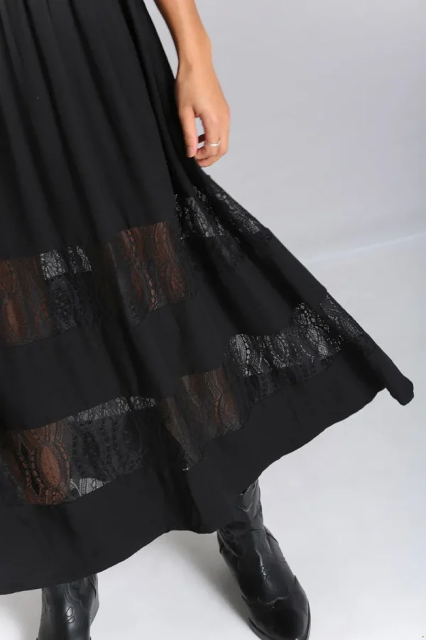 Hell Bunny Dresses | Maxi Dresses>Mortem Maxi Dress Black