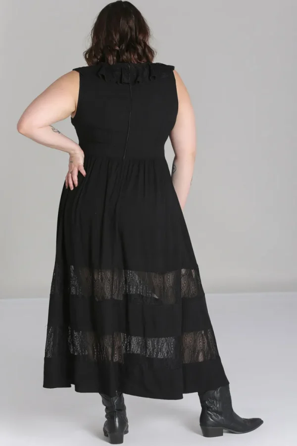 Hell Bunny Dresses | Maxi Dresses>Mortem Maxi Dress Black