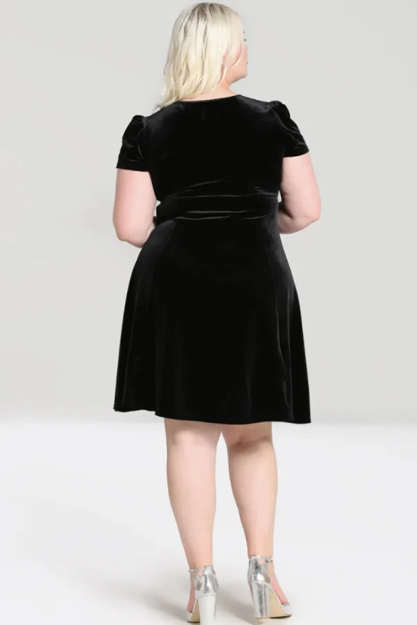 Hell Bunny Dresses | Knee Dresses>Morticia Dress Black