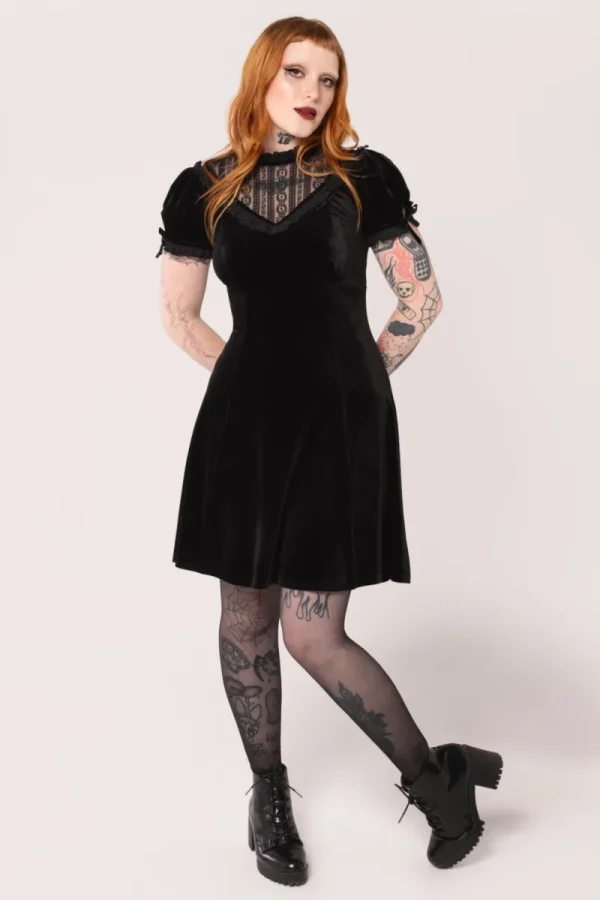 Hell Bunny Dresses | Mini Dresses>Mourning Dress Black