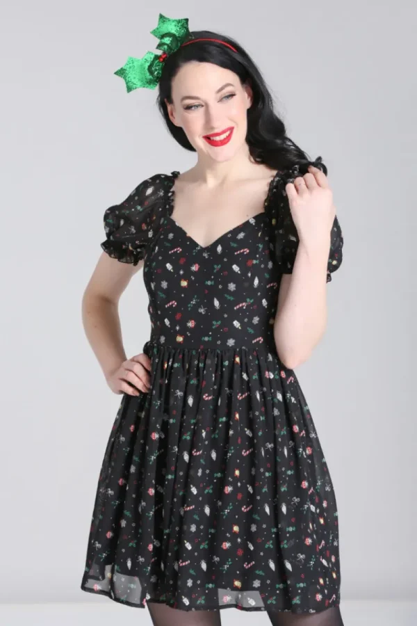 Hell Bunny Dresses | Dresses>Natalie Mini Dress Black