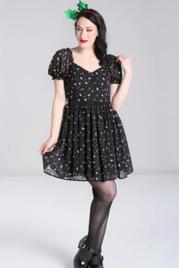 Hell Bunny Dresses | Dresses>Natalie Mini Dress Black