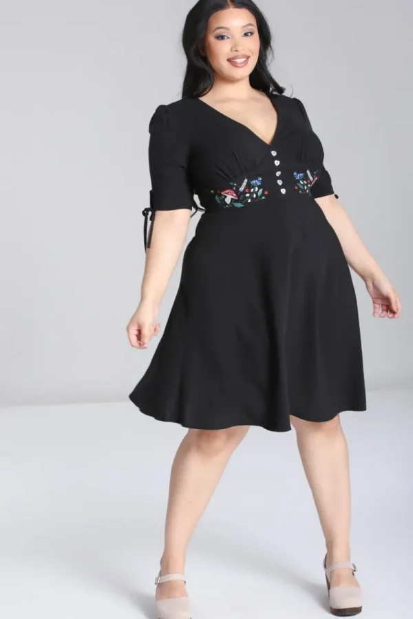 Hell Bunny Vintage Dresses | Dresses>Natura Dress Black