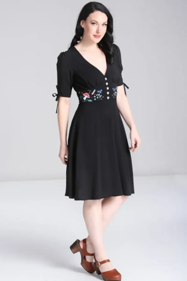 Hell Bunny Vintage Dresses | Dresses>Natura Dress Black