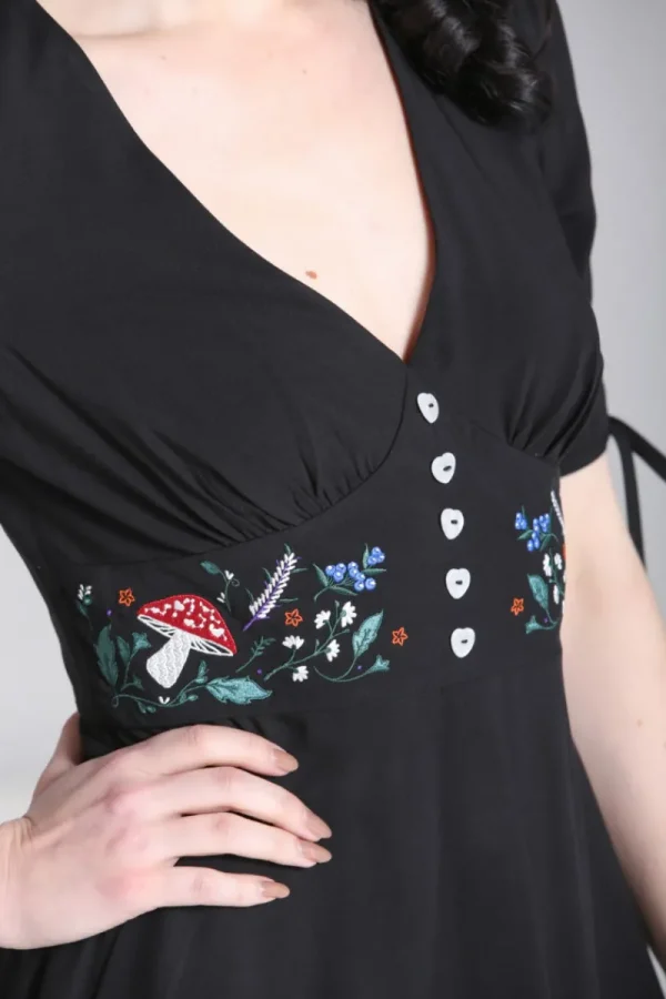 Hell Bunny Vintage Dresses | Dresses>Natura Dress Black