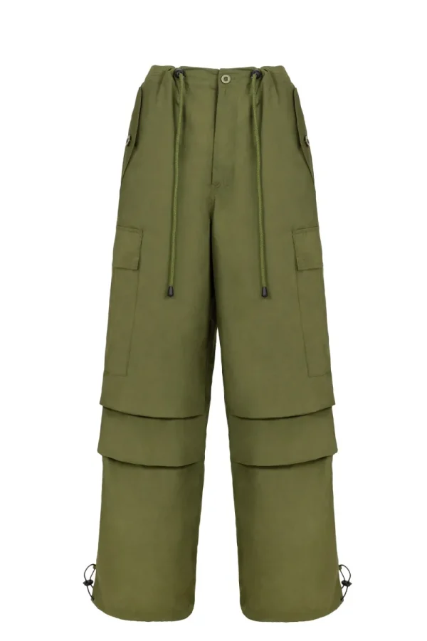 Hell Bunny Trousers & Shorts>Nickel Trousers Green