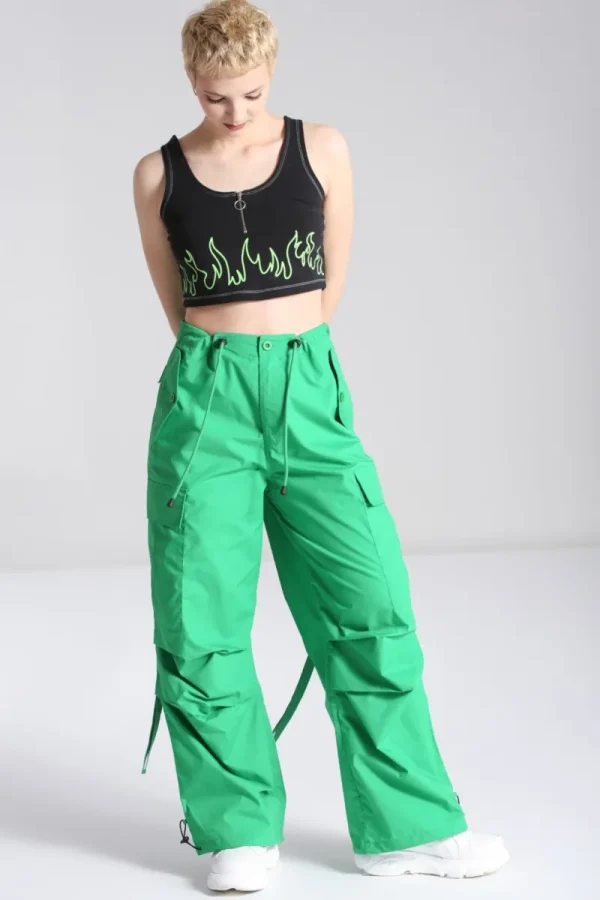 Hell Bunny Trousers & Shorts>Nickel Trousers Sale