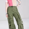 Hell Bunny Trousers & Shorts>Octopus Trousers Green