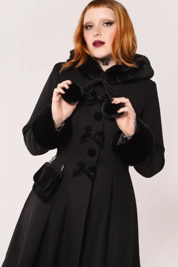 Hell Bunny Coats & Jackets | Coats & Jackets>Oita Coat Black