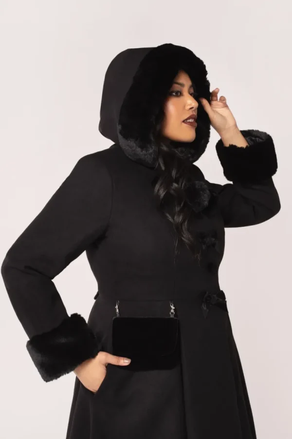 Hell Bunny Coats & Jackets | Coats & Jackets>Oita Coat Black