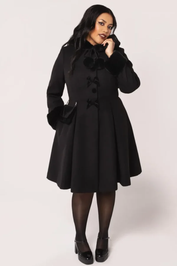 Hell Bunny Coats & Jackets | Coats & Jackets>Oita Coat Black