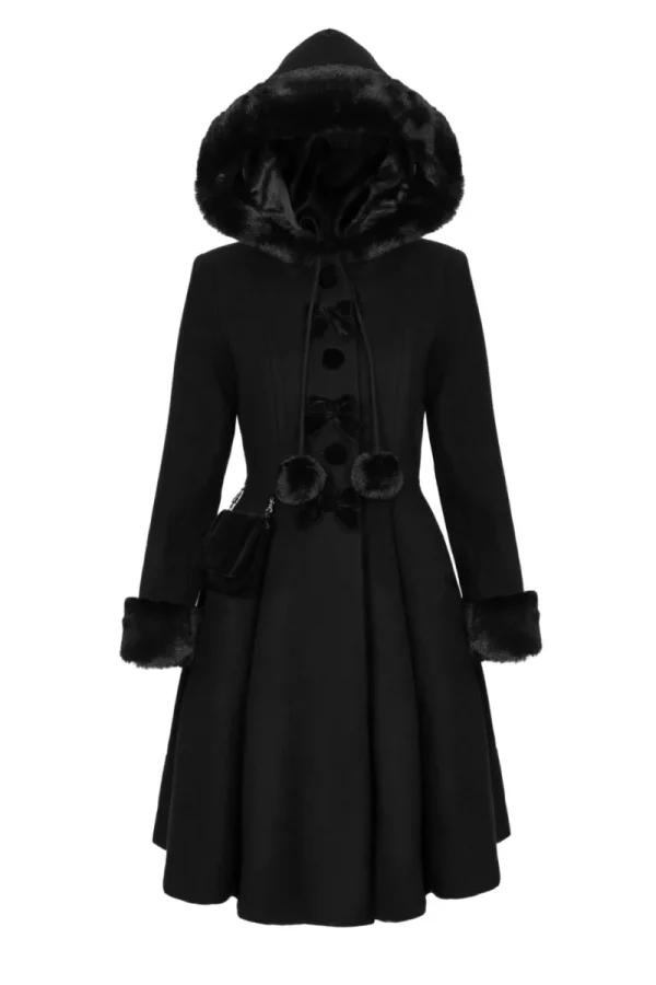 Hell Bunny Coats & Jackets | Coats & Jackets>Oita Coat Black