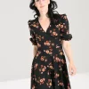 Hell Bunny Dresses | Dresses>Orla Mid Dress Black