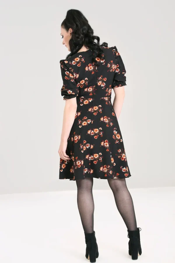 Hell Bunny Dresses | Dresses>Orla Mid Dress Black