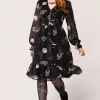 Hell Bunny Dresses | Midi Dresses>Over The Moon Dress Black