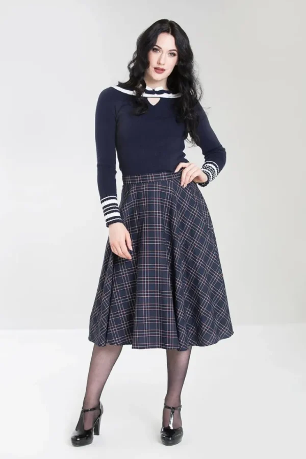 Hell Bunny Skirts | Skirts>Peebles 50's Skirt Navy