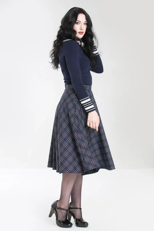 Hell Bunny Skirts | Skirts>Peebles 50's Skirt Navy