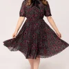 Hell Bunny Dresses | Dresses>Perry Mid Dress Black