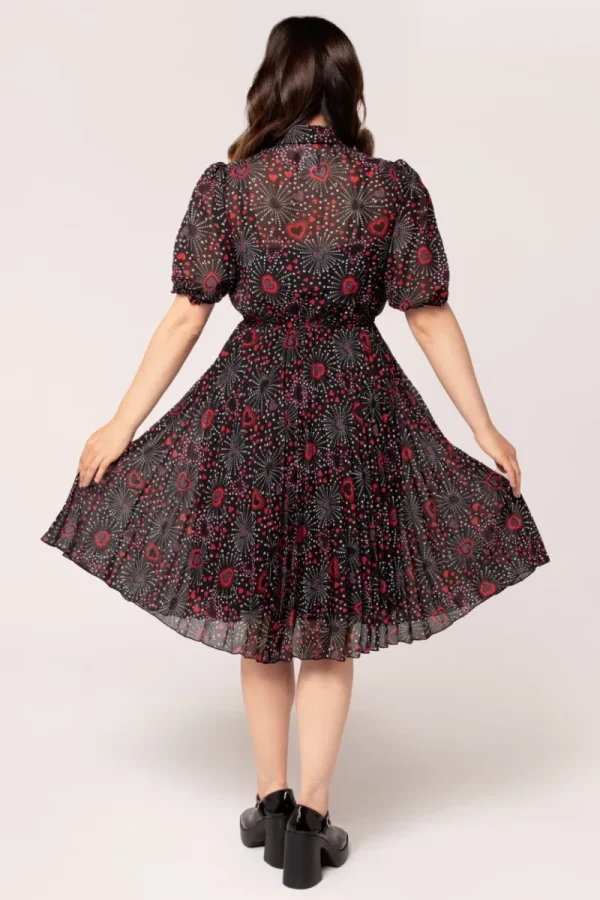 Hell Bunny Dresses | Dresses>Perry Mid Dress Black