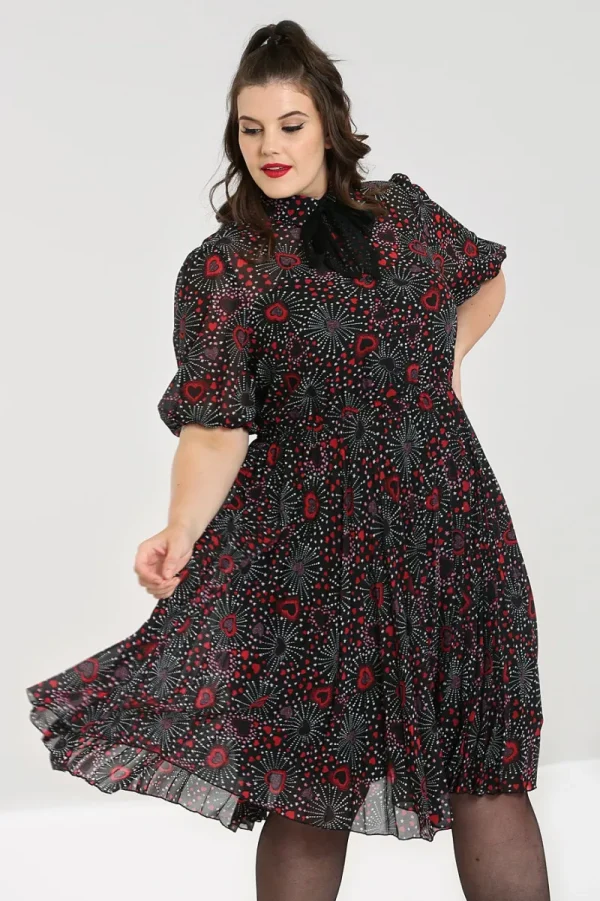 Hell Bunny Dresses | Dresses>Perry Mid Dress Black