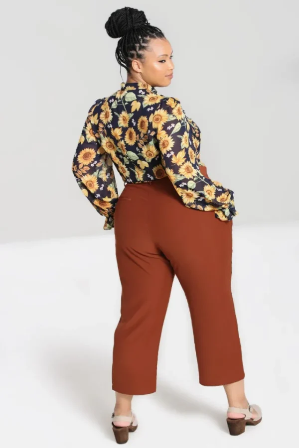 Hell Bunny Trousers & Shorts | Trousers & Shorts>Ravenwood trousers Brown