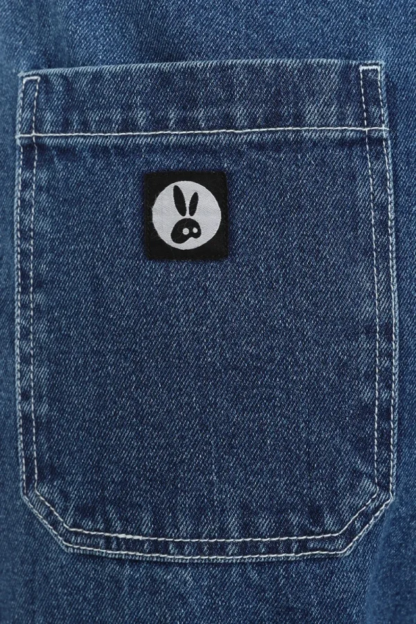 Hell Bunny Trousers & Shorts | Trousers & Shorts>Reese Jeans Blue