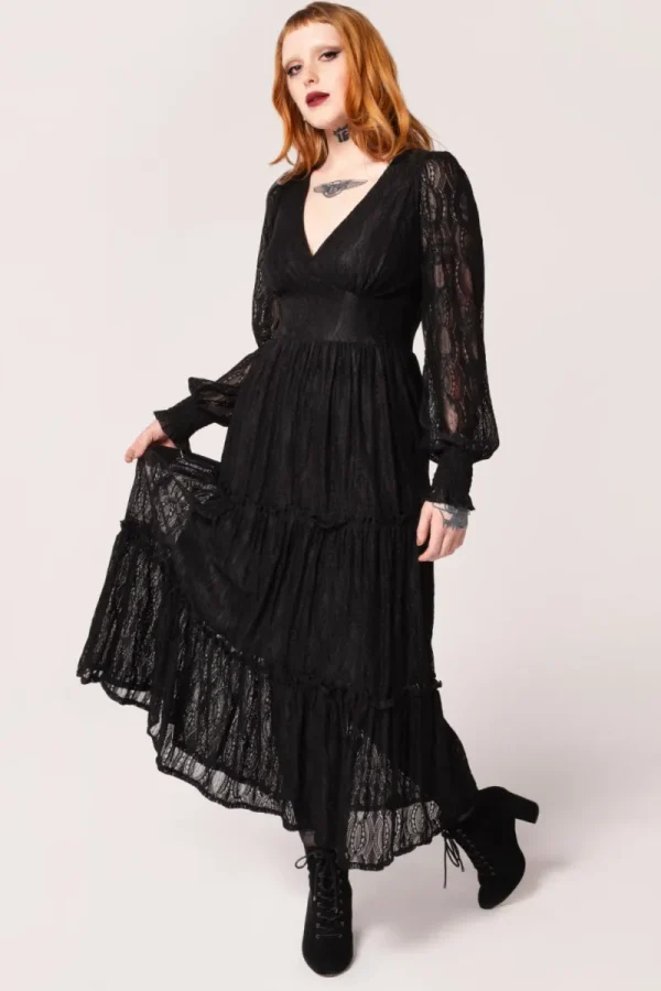 Hell Bunny Maxi Dresses | Dresses>Rhea Dress Black