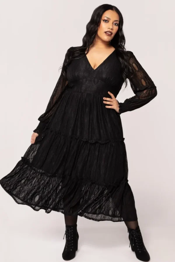 Hell Bunny Maxi Dresses | Dresses>Rhea Dress Black