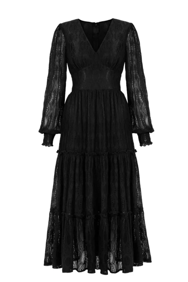 Hell Bunny Maxi Dresses | Dresses>Rhea Dress Black