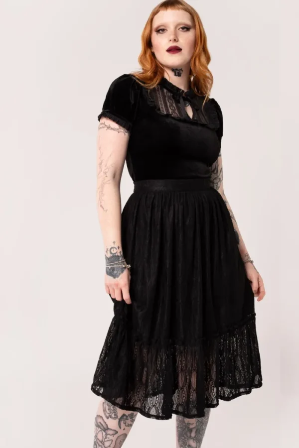 Hell Bunny Skirts | Skirts>Rhea Skirt Black