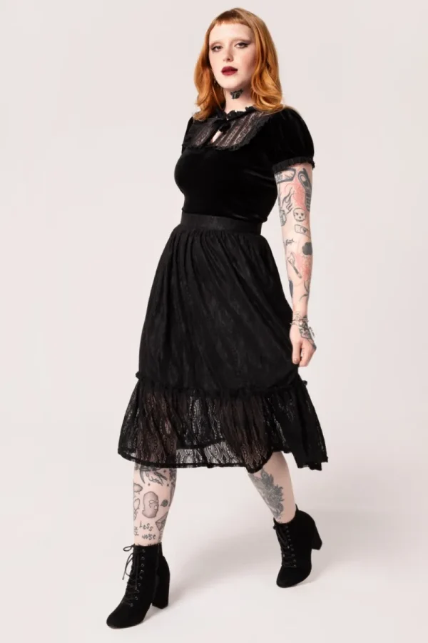 Hell Bunny Skirts | Skirts>Rhea Skirt Black