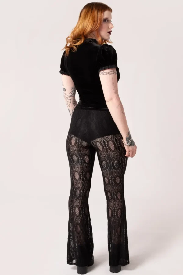 Hell Bunny Trousers & Shorts | Trousers & Shorts>Rhea Trousers Black