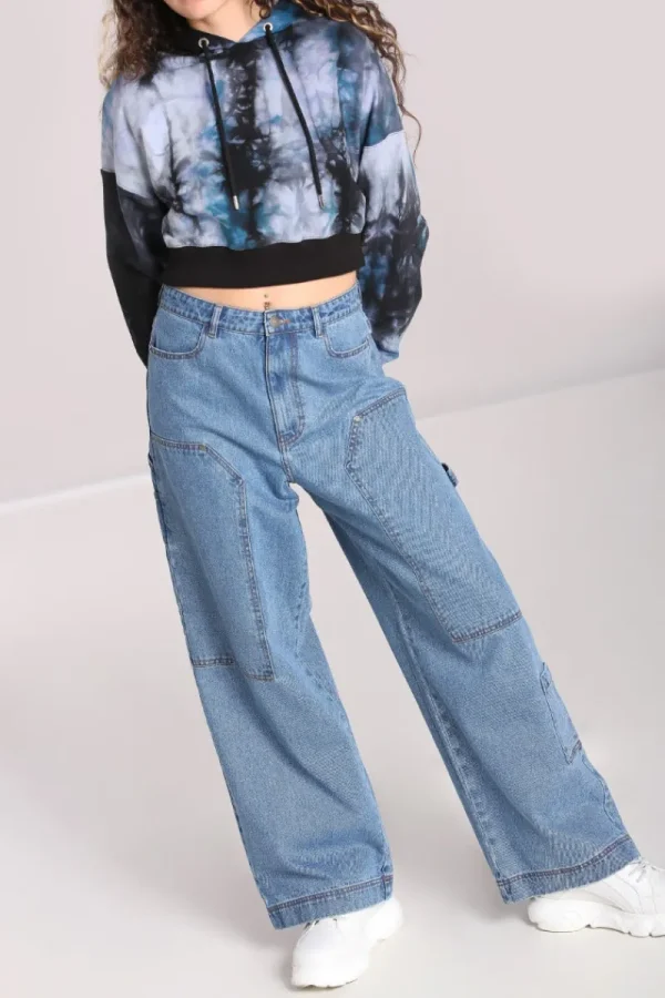 Hell Bunny Trousers & Shorts | Trousers & Shorts>Rider Jeans Blue